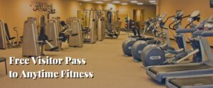 Free Visitor Pass to Anytime Fitness