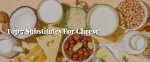 Top 7 Substitutes For Cheese