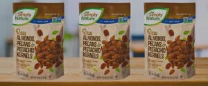 Almonds, pecans, and pistachio kernels from Simply Nature