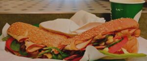 Calories in a footlong Subway Melt