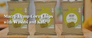 Macro Hemp Corn Chips with Wasabi and Kale