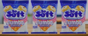 Sugar 33.9g in every 100g of Jumbo So Soft Marshmallows