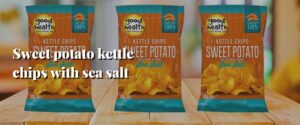Sweet potato kettle chips with sea salt