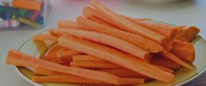 Veggie-only carrot sticks